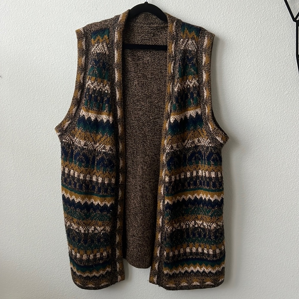 Vintage Knit Sweater Vest